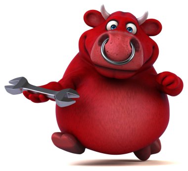 çizgi film karakteri holding aracı