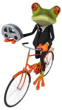  Kurbağa holding araba