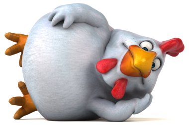 yalan, tavuk illüstrasyon