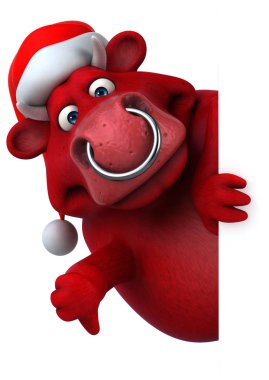  Noel Baba'nın şapkası çizgi film karakteri