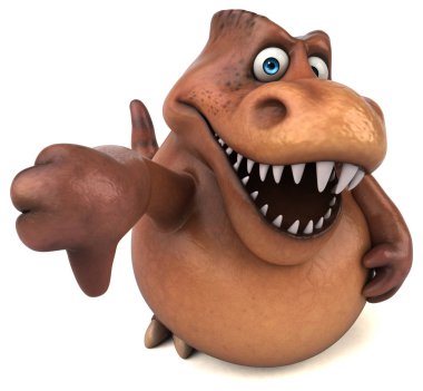 Eğlenceli Trex - illüstrasyon