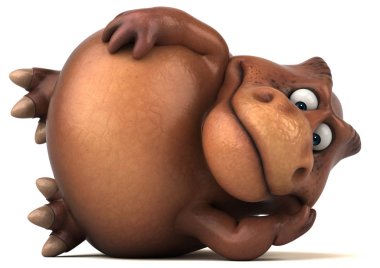 Eğlenceli Trex - illüstrasyon