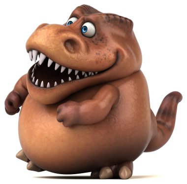 Eğlenceli Trex - illüstrasyon