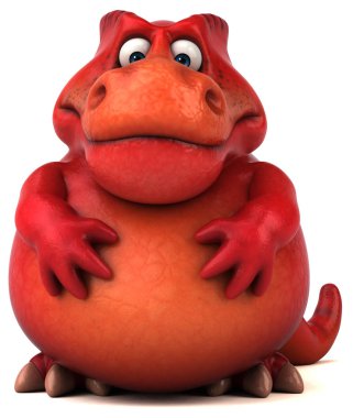 şirin eğlenceli dinozor  