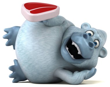 çizgi film karakteri ile eti holding  