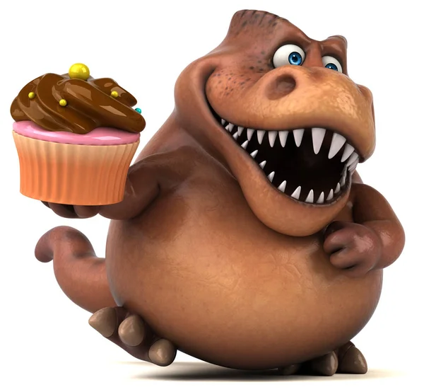 cupcake tutarak çizgi film karakteri