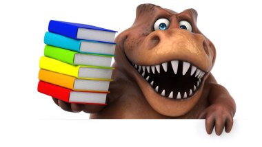  kitap tutan çizgi film karakteri 