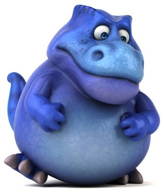 şirin eğlenceli dinozor