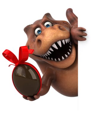  çizgi film karakteri yumurta holding  