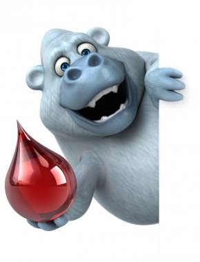 çizgi film karakteri holding açılan  