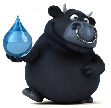 çizgi film karakteri holding açılan 