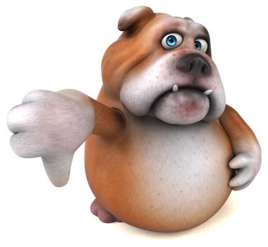 şirin eğlenceli bulldog 