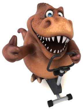  Bisiklet üzerinde çizgi film karakteri