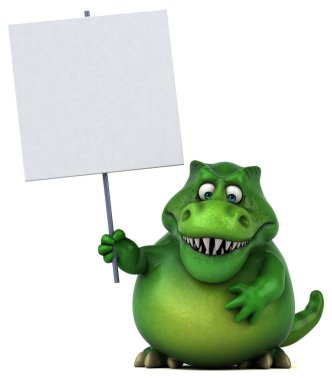 çizgi film karakteri kartı ile