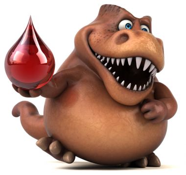 Komik karikatür karakter holding açılan