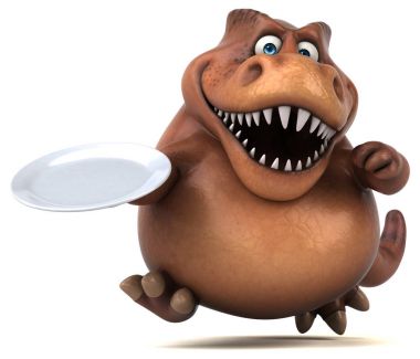  plaka tutarak çizgi film karakteri