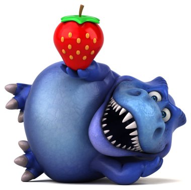 çizgi film karakteri çilek holding