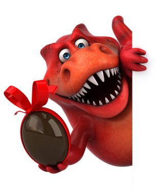  çizgi film karakteri yumurta holding