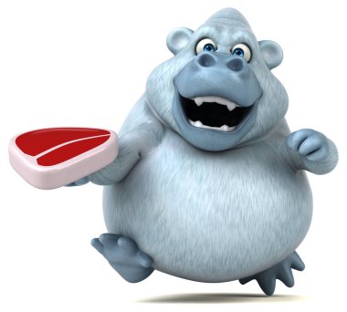  Kırmızı et ile yeti 