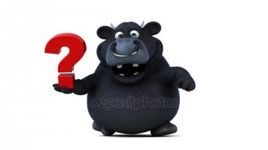  çizgi film karakteri holding soru işareti 