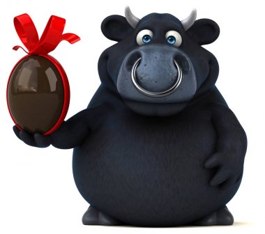  çizgi film karakteri yumurta holding