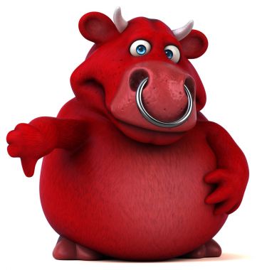 Kırmızı kırmızı boğa 