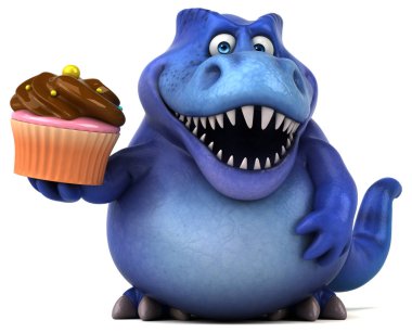  çizgi film karakteri ile cupcake 