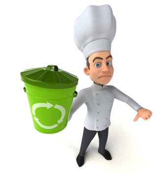  Şef çöp tenekesi 