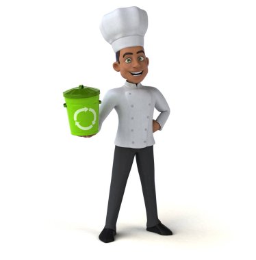  Şef çöp tenekesi 