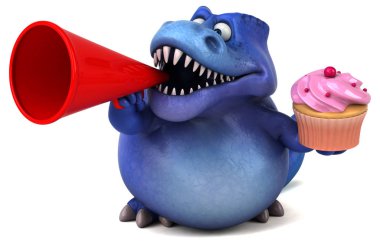  cupcake tutarak çizgi film karakteri