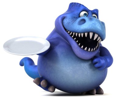  plaka tutarak çizgi film karakteri