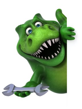 çizgi film karakteri holding anahtarı