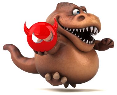 Eğlenceli Trex virüsten koruma tutan 