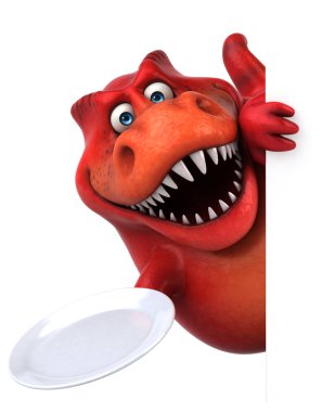  plaka tutarak çizgi film karakteri