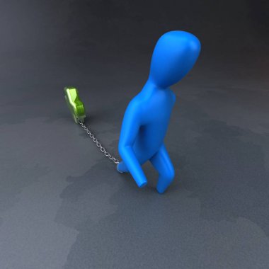 Çapraz çekerek yük sembolü 