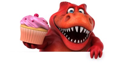 cupcake tutarak çizgi film karakteri 