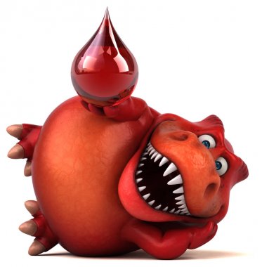 Komik karikatür karakter holding açılan