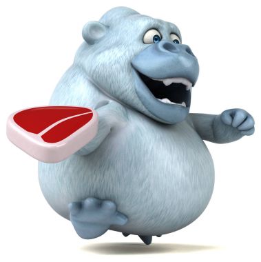  eti holding çizgi film karakteri