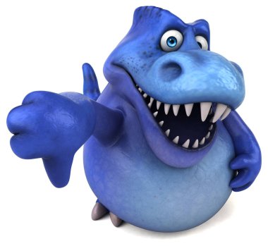 şirin eğlenceli dinozor 