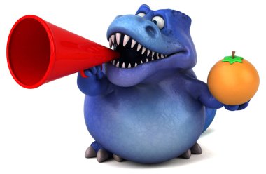 çizgi film karakteri turuncu holding 