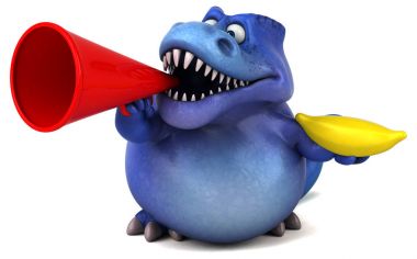 çizgi film karakteri holding muz