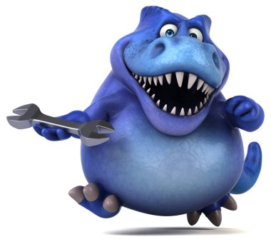 çizgi film karakteri holding anahtarı