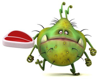  eti holding çizgi film karakteri