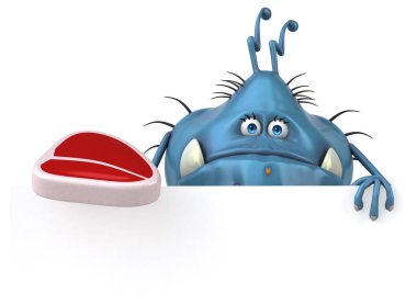  eti holding çizgi film karakteri