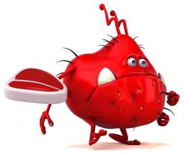  eti holding çizgi film karakteri