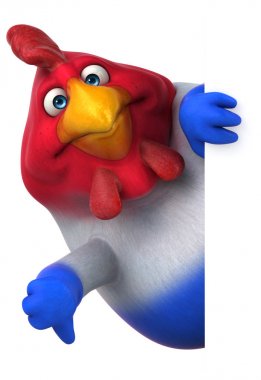 komik Fransız piliç 