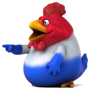 komik Fransız piliç 