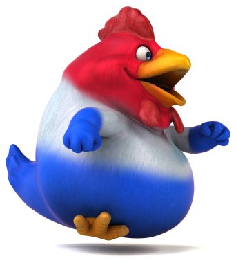 komik Fransız piliç 