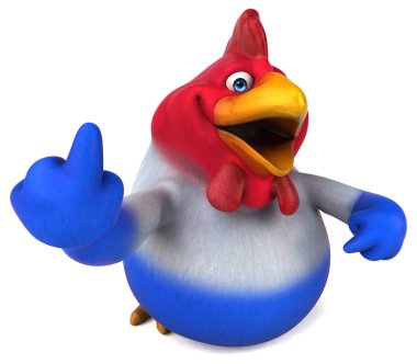 komik Fransız piliç 