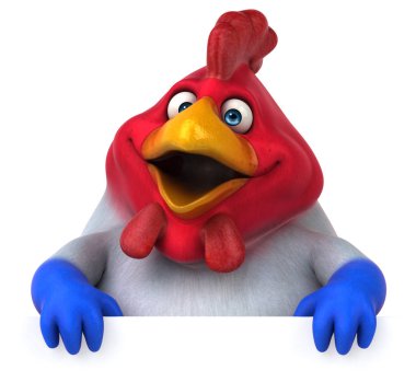 komik Fransız piliç 